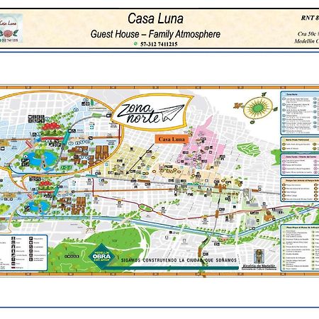 Casa Luna -Estrategica Ubicacion- Medellín Eksteriør bilde